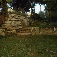 realizzazione muri con pietre