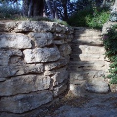 realizzazione muri con pietre