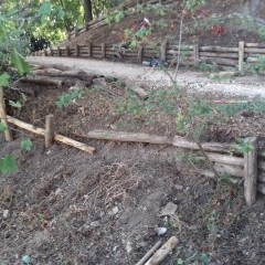 realizzazione palizzate in legno