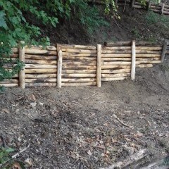 realizzazione palizzate in legno