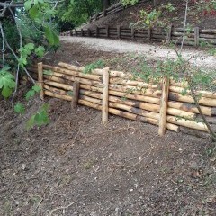 realizzazione palizzate in legno