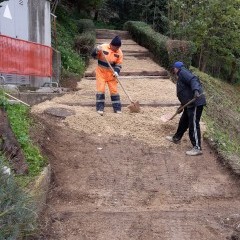 rifacimento percorso pedonale